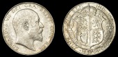 Edward VII (1901-1910), Halfcrown, 1904, dies 1+A (Davies 1512; ESC 3570 [749]; S 3980). A few field and edge marks,...