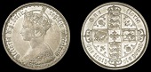 Victoria (1837-1901), Florin, 1874, die 29, dies 3+B (Davies 259; ESC 2882 [843A]; S 3893). Last v of date over ii,...