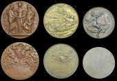 Belgium, Exposition Universelle, Brussels, 1897, a bronze award medal by J. Lagae, un-named, 70mm; 25e Anniversaire...