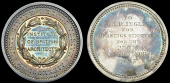 England, Institute of British Architects, a silver award medal, unsigned, wreath, rev. named (To J.A.R. Inglis for...