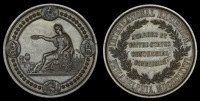 United States of America, Philadelphia International Exhibition, 1876, a bronze medal by H. Mitchell, Industry...