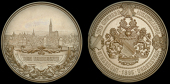 France, Industrie und Gewerbe Ausstellung, Strasbourg [Industrial Exhibition, Strasbourg], 1895, a bronze medal by...