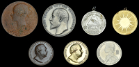 England, Inter-Parliamentary Conference, London, 1906, a plated bronze medal by A. Wyon for Elkington, 51mm (W & E...