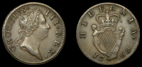 George III (1760-1820), London coinage, Halfpenny, 1769, type II (S 6613). Good very fine	 £100-£120