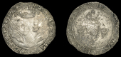 Philip and Mary (1554-1558), Groat, 155–, mm. rose on rev. only, 2.67g/4h (S 6501A; DF 236). Good fine or better,...