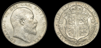 Edward VII (1901-1910), Halfcrown, 1906 (ESC 3572 [751]; S 3980). Lightly bagmarked, otherwise extremely fine 	...