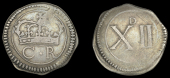 Charles I (1625-1649), Ormonde money, Shilling, 5.52g/6h (S 6546; DF 297; DNW 44, 559, same dies). Die flaw on...