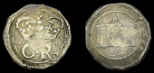 Charles I (1625-1649), Ormonde money, Groat, small letters on rev., 1.85g/4h (S 6548; DF 303). Struck from rusty...