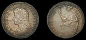 James II (1685-1691), Limerick coinage, ‘Farthing’, 1691, reversed n in hibernia (Timmins 1B; S 6595). Minor die...