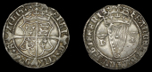Henry VIII (1509-1547), First Harp issue, Groat, mm. crown, hi (Jane Seymour), 2.75g/12h (S 6473; DF 202). Better...