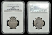 Charles I (1625-1649), Inchiquin money, First issue, Halfcrown, irregular flan stamped 9dw: 16gr within beaded and...
