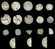 Edward the Confessor, Penny, Facing Bust type, York, Svartkollr, spartcol on eof, 0.90g/7h (N 830; S 1183); together...