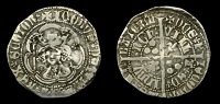 James I, Groat, First Fleur-de-lis issue, Edinburgh, mm. cross pattée, tressure of seven arcs, lis on neck,...
