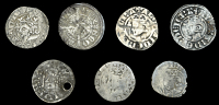 Alexander III, First coinage, Sterling, type III, Roxburgh, Adam, adam on ro, 1.35g/5h (S 5043); together with other...