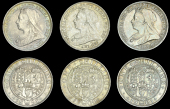 Victoria (1837-1901), Shillings (3), 1898, 1900, 1901 (ESC 3163, 3165-6 [1367, 1369-70]; S 3940A) [3]. Last very...