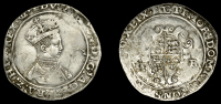 Edward VI (1547-1553), Second period, Shilling, mdxlix, Bristol, mm. TC (over G on obv.), bust 3, normal garniture,...