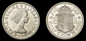 Elizabeth II (1952-    ), Proof Halfcrown, 1960, dies 1+B, edge grained, 13.99g/12h (Davies 2326P; ESC 4372; S...