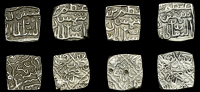 Sultans of Kashmir, Shams al-din II (c. 943-945h), Sasnu (4), Kashmir 842h (GG K93; ICV 2969) [4]. Very fine or...