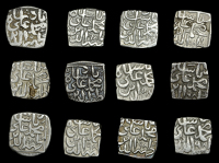 Sultans of Kashmir, Muhammad ‘Ali Shah (978-987h), Sasnu (12), Kashmir 980h (3), 981/987h, 984h, 986h (3), 987h...