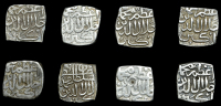 Sultans of Kashmir, Akbar (963-1014h), Sasnu (8), Kashmir 961h (3), 964h (2), 966/964h, 978h, date unclear (GG K151,...