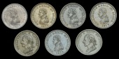 Co DUBLIN, Dublin, Edward Bewley, Penny, 1816, 15.62g/6h (W 1810); Edward Stephens, Pennies (6), 1813 (5),...