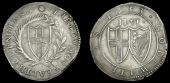 Commonwealth (1649-1660), Halfcrown, 1653, mm. sun on obv. only, 15.10g/6h (ESC 28 [431]; N 2722; S 3215). Small...