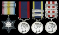The outstanding Indian campaign group of four to Brevet Major O. H. St. G. Anson, Commanding 9th Lancers, whose life...