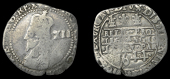 Charles I (1625-1649), Oxford mint, Shilling, 1644/3, mm. Oxford plume on obv. only, three Oxford plumes above...