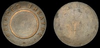 LONDON, Coventry Street, Prince’s Theatre, uniface copper, 30mm, 10.46g (W 385; MG 351). Extremely fine with...