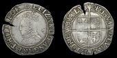 Elizabeth I (1558-1603), Sixth issue, Shilling, mm. 0, bust 6B, 5.67g/3h (N 2014; S 2577). Striking split, otherwise...