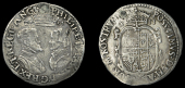 Philip and Mary (1554-1558), Shilling, 1555, English titles and mark of value, reads regi ang, 6.06g/1h (N 1968; S...