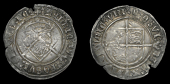 Henry VIII (1509-1547), Second coinage, Groat, Tower, mm. arrow, bust D, reads agle z france, 2.71g/8h (Whitton...