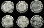 Elizabeth I (1558-1603), Second issue, Shillings (2), both mm. cross-crosslet, bust 3C, 5.72g/6h, 5.62g/2h, both...