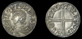 Æthelred II (978-1016), Penny, Long Cross type, Lincoln, Ælfsige, ælfsige mo linc, 1.31g/10h (Mossop pl. viii,...