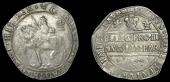 Charles I (1625-1649), Oxford mint, Halfcrown, 1644, mm. Oxford plume on obv. only, Briot’s horseman, Oxford plume...