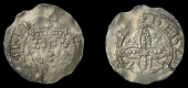 Henry I (1100-1135), Penny, Pellets in Quatrefoil type [BMC XIV], Bristol, Herdig, herdi [— — —], 1.41g/1h...