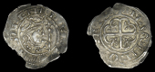 Stephen (1135-1154), Penny, Cross Moline type, Northern variant, York, ‘Inasni’, inasni : o[–] e[–], collar...