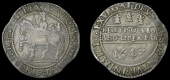 Charles I (1625-1649), Oxford mint, Halfcrown, 1643, mm. pellet on obv. only, Oxford horseman, plume behind, ground...
