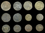 Upper Ground, Henry Bachelor, Halfpenny, 1.04g/6h (E 1011; N 5144; BW. 475), Richard Dyer, Halfpenny, [16]67,...