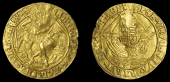Henry VIII (1509-1547), Third coinage, Angel, mm. lis, annulet to left of nimbus and on ship’s side, 5.02g/11h...