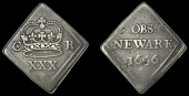 Charles I (1625-1649), Newark, Halfcrown, 1646, obs: newark, 14.04g/12h (Bull 687; cf. Hird 246; cf. SCBI Brooker...