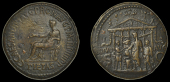 Roman Imperial Coinage, Gaius (Caligula), Sestertius, Rome, 39-40, c caesar divi acg pron acg p m tr p iii p p...