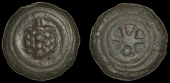 Roman Republican Coinage, Anonymous, Æs Grave Sextans, light series, Rome c. 265-242, tortoise on raised disk, rev....