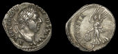 Roman Imperial Coinage, Vitellius, Denarius, Lugdunum, March-July 69, a vitellivs imp german, laureate bust right,...