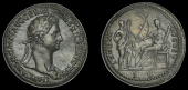 Roman Imperial Coinage, Domitian, Sestertius, Rome, 85, imp caes domit avg germ cos xi cens pot p p, laureate bust...