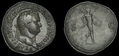 Roman Imperial Coinage, Titus (as Cæsar), Sestertius, Rome, 72-3, t caesar vespasian imp iiii pon tr pot ii cos ii,...