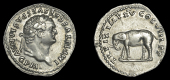 Roman Imperial Coinage, Titus, Denarius, Rome, 80, imp titvs caes vespasian avg p m, laureate bust right, rev. tr p...