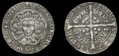 Henry V (1413-1422), Groat, class C, mm. cross, mullet on King’s left shoulder, double saltire after tas and don,...