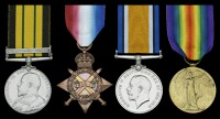 Four: Stoker Petty Officer F. W. Kite, Royal Navy

Africa General Service 1902-56, 1 clasp, Somaliland 1908-10...
