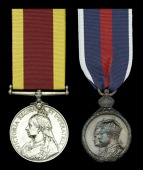 Pair: Leading Stoker 1st Class H. Waite, Royal Navy

China 1900, no clasp (H. Waite, Lg. Sto. 1Cl., H.M.S....